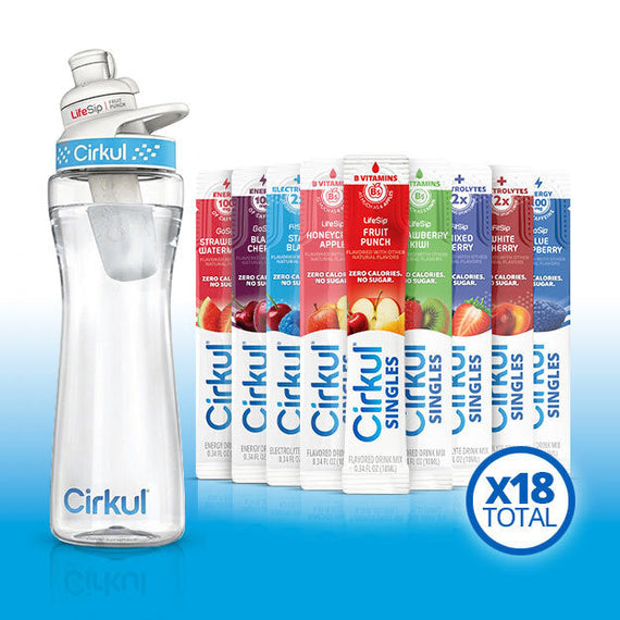 22oz. Plastic Bottle & GoSip® Black Cherry G7